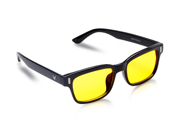 Screen Savior Retro Yellow Computer Glasses (Unisex)