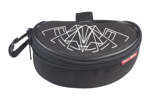 Portable Soft Zipper Travel Pouch Carrying Case With Carabiner & Belt Hook