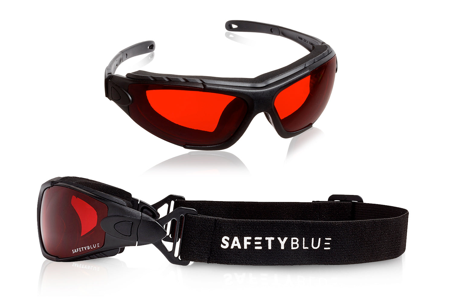 red light goggles Red Full Frame Sleep Savior Blue Light Glasses | Unisex